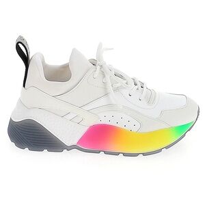 Stella McCartney White Multicolor Athletic Shoes
